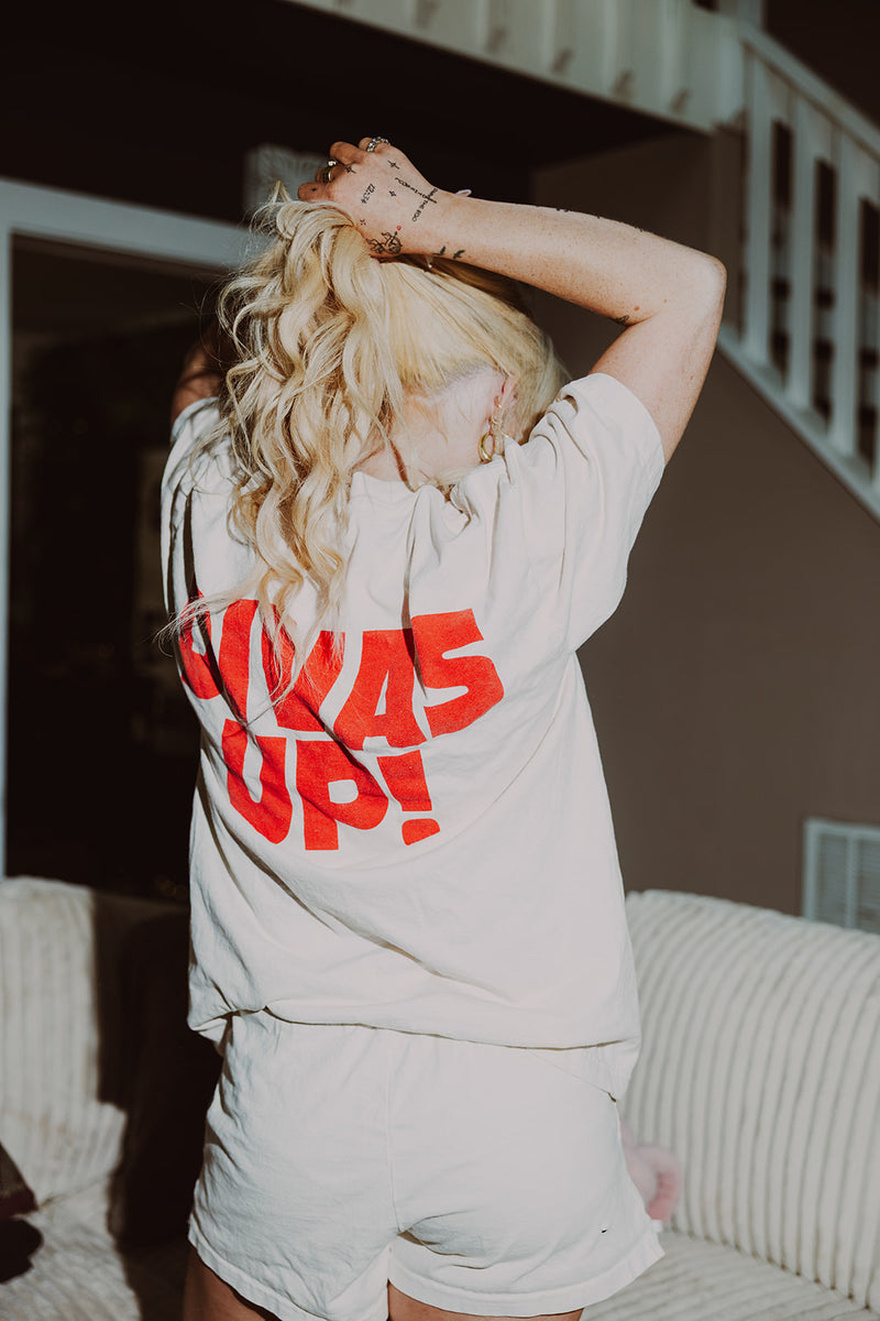 Divas Up! Pigment Dyed Tee