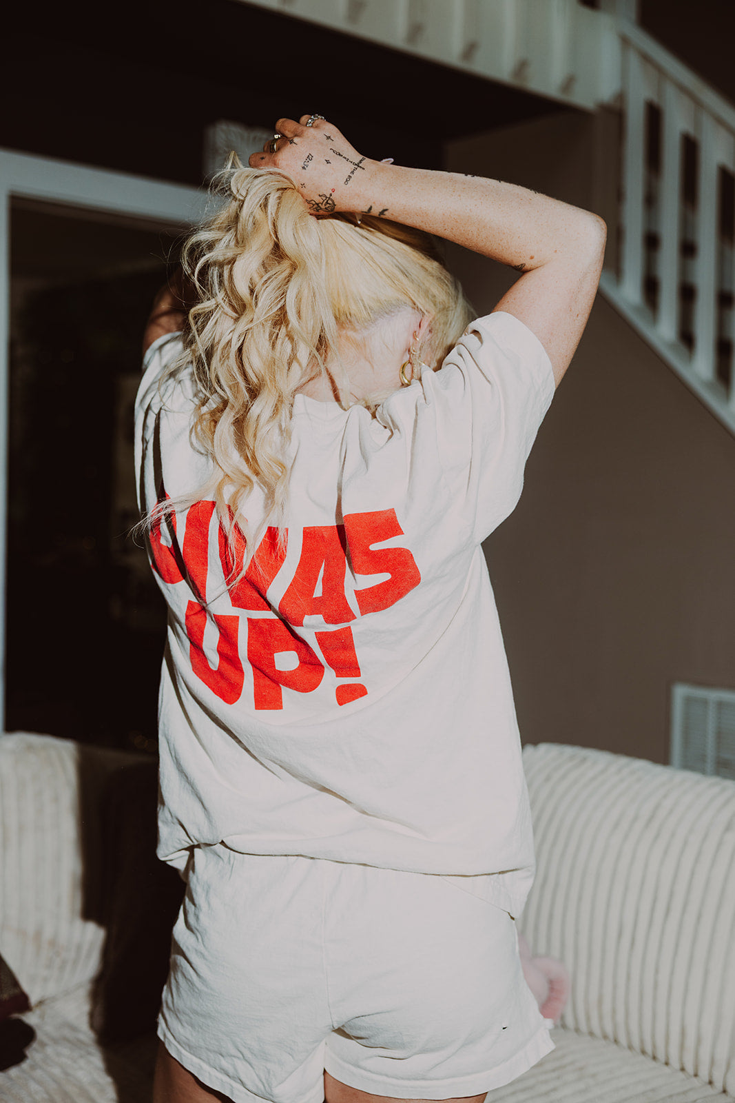 Divas Up! Pigment Dyed Tee